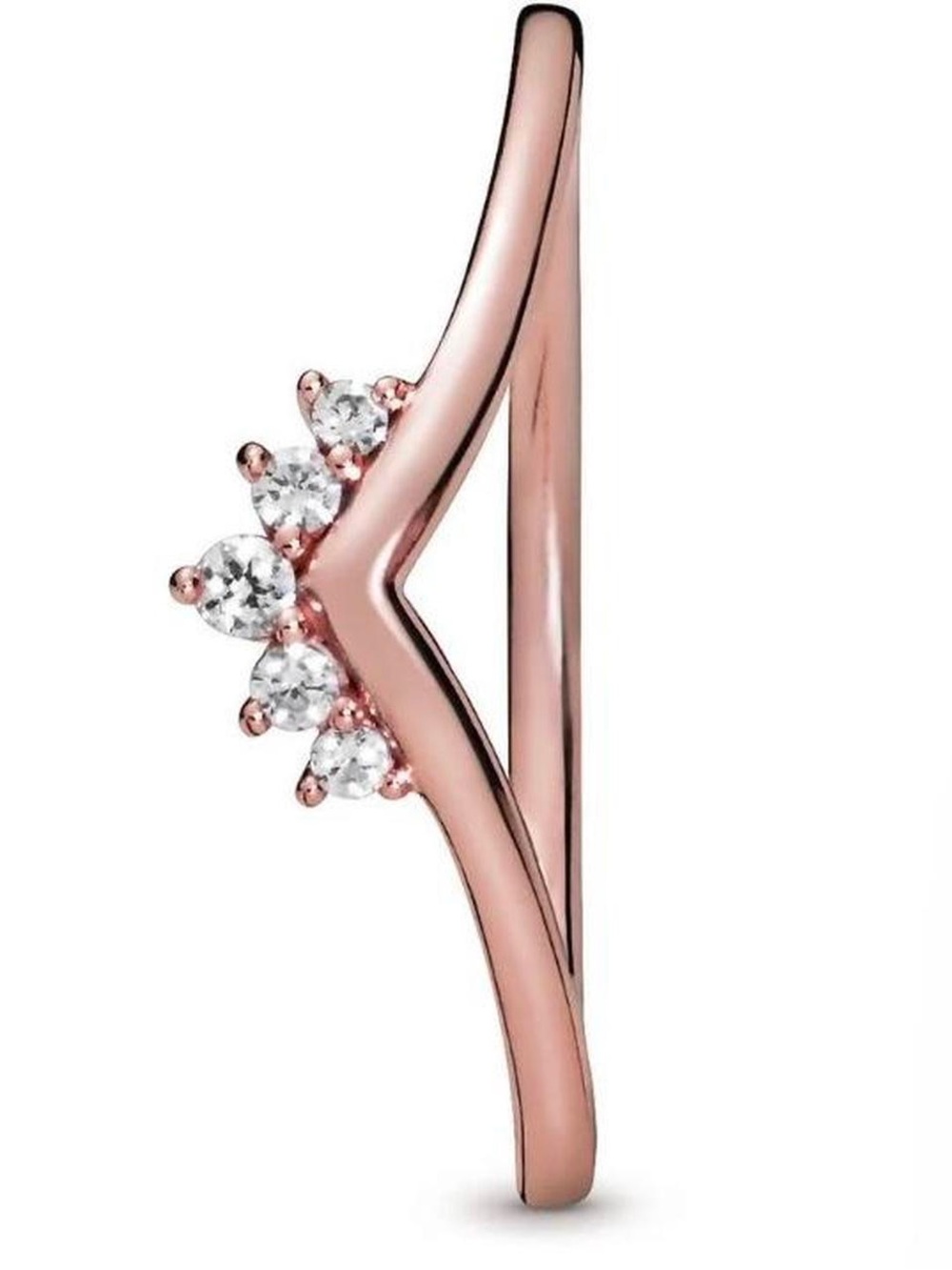 Pandora (SET OF 3) Rose Gold Rings Size 9